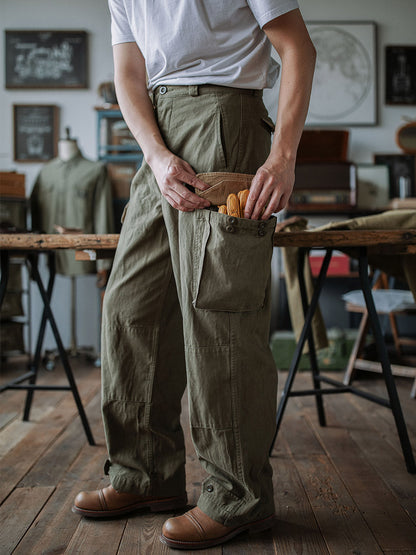 Ibrahim - Army M-47 Herringbone Twill Trouser