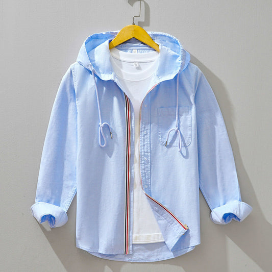 Beckham Cotton-Linen Hoodie